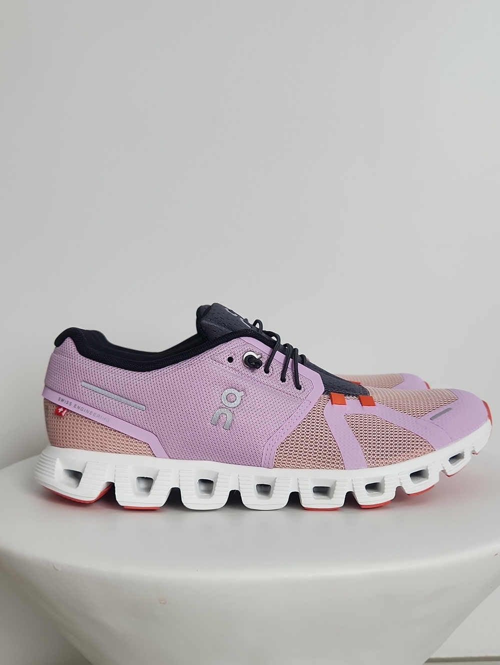 On Running Cloud 5 Push Women's Sneakers NEW Size 9 Fiji/Rose - Picture 9 of 14